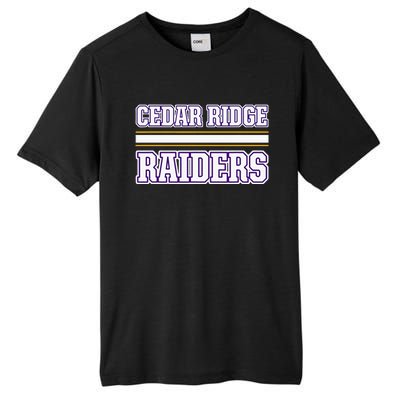 Cedar Ridge Raiders Horizontal Stripes Tall Fusion ChromaSoft Performance T-Shirt