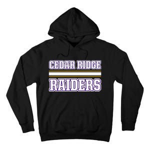 Cedar Ridge Raiders Horizontal Stripes Tall Hoodie