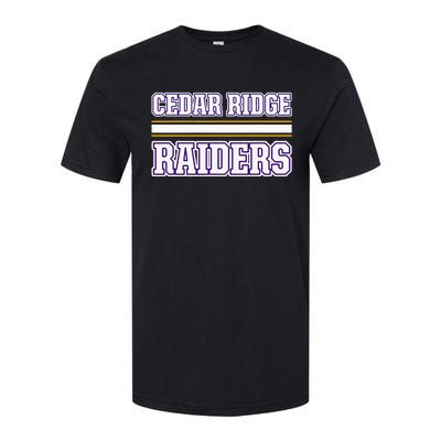 Cedar Ridge Raiders Horizontal Stripes Softstyle CVC T-Shirt