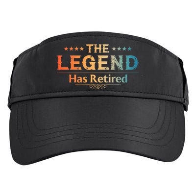 Cute Retired Retiring Retiree Retirement Adult Drive Performance Visor