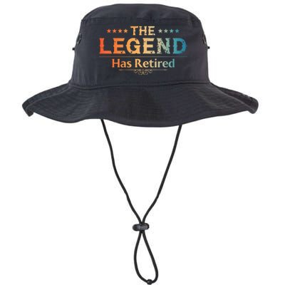 Cute Retired Retiring Retiree Retirement Legacy Cool Fit Booney Bucket Hat