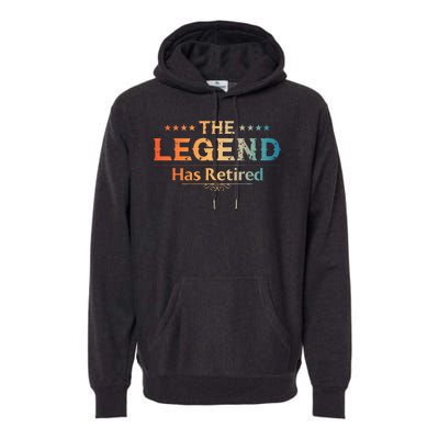 Cute Retired Retiring Retiree Retirement Premium Hoodie