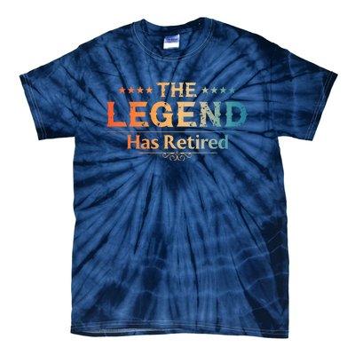 Cute Retired Retiring Retiree Retirement Tie-Dye T-Shirt