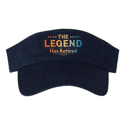 Cute Retired Retiring Retiree Retirement Valucap Bio-Washed Visor