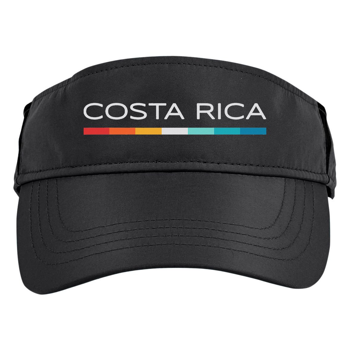 Costa Rica Retro Design Adult Drive Performance Visor