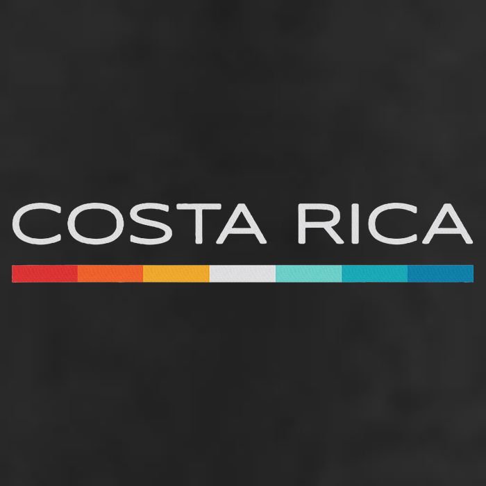 Costa Rica Retro Design Adult Drive Performance Visor