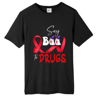 Cute Red Ribbon Week Say BOO To Drugs Halloween Tall Fusion ChromaSoft Performance T-Shirt