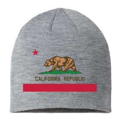 California Republic State Flag Sustainable Beanie