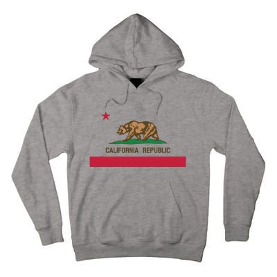 California Republic State Flag Tall Hoodie