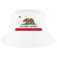 California Republic State Flag Cool Comfort Performance Bucket Hat