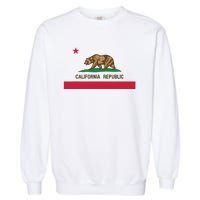 California Republic State Flag Garment-Dyed Sweatshirt