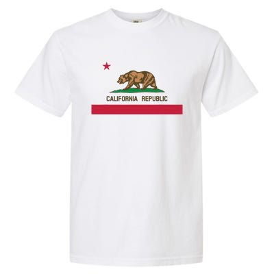 California Republic State Flag Garment-Dyed Heavyweight T-Shirt