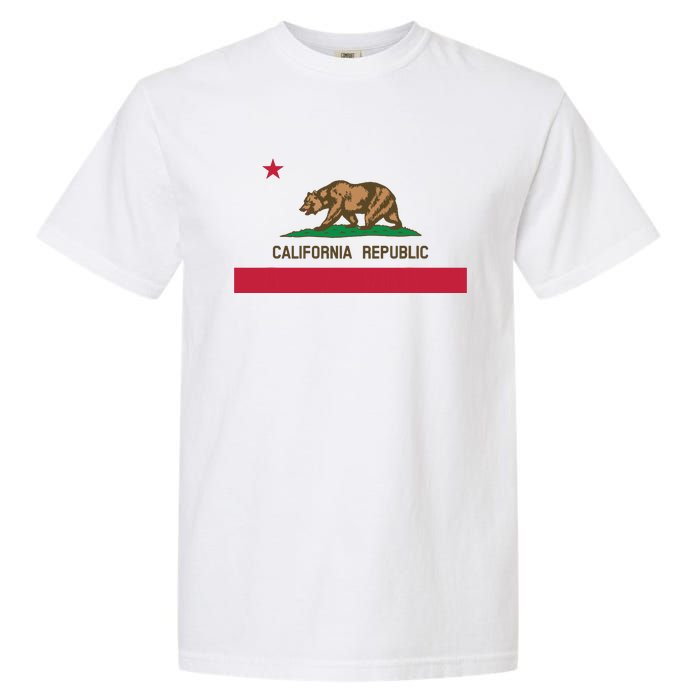 California Republic State Flag Garment-Dyed Heavyweight T-Shirt