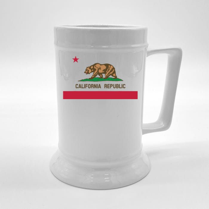 California Republic State Flag Beer Stein