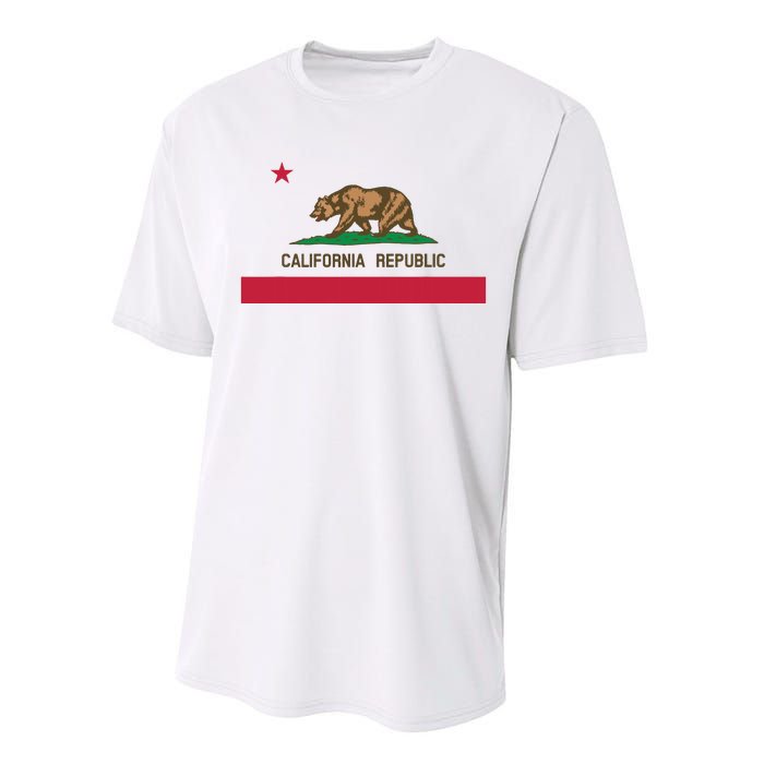 California Republic State Flag Performance Sprint T-Shirt