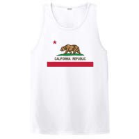 California Republic State Flag PosiCharge Competitor Tank