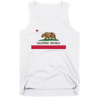 California Republic State Flag Tank Top