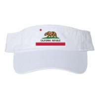 California Republic State Flag Valucap Bio-Washed Visor