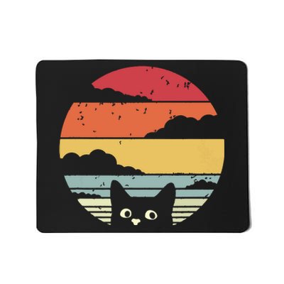 Cat Retro Style Mousepad