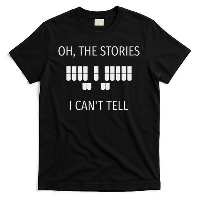 Court Reporter Stenographer Stories Accessories Gifts T-Shirt