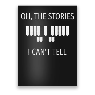 Court Reporter Stenographer Stories Accessories Gifts Poster