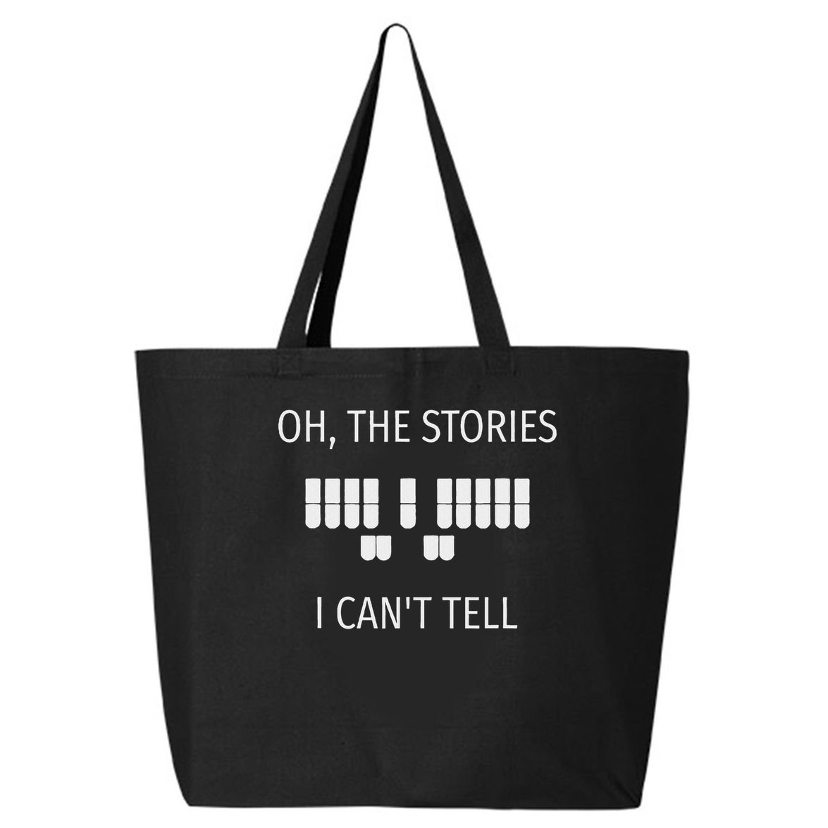 Court Reporter Stenographer Stories Accessories Gifts 25L Jumbo Tote