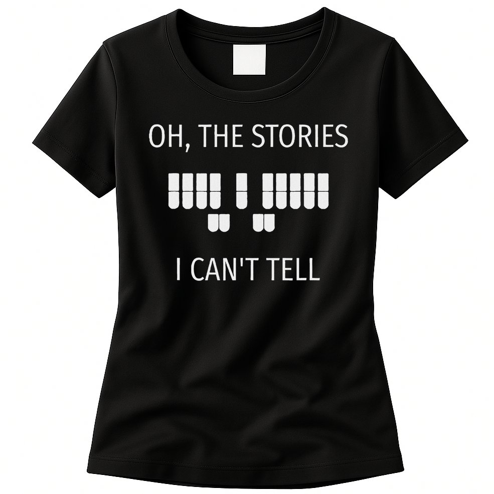 Court Reporter Stenographer Stories Accessories Gifts Womens T-Shirt