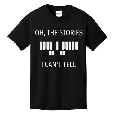 Court Reporter Stenographer Stories Accessories Gifts Kids T-Shirt
