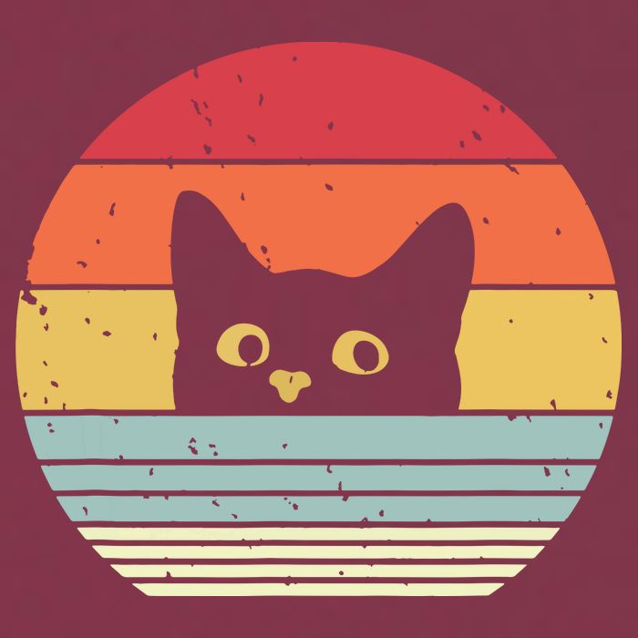 Cat Retro Style 16oz Travel Tumbler
