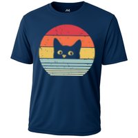 Cat Retro Style Performance Shirt