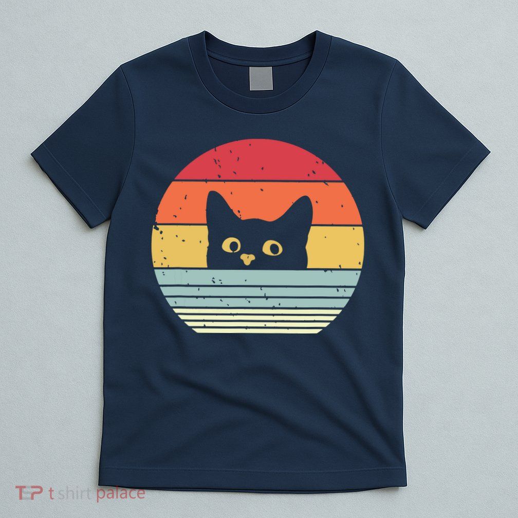 Cat Retro Style T-Shirt
