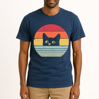 Cat Retro Style Tall T-Shirt