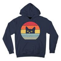 Cat Retro Style Tall Hoodie