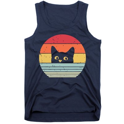 Cat Retro Style Tank Top