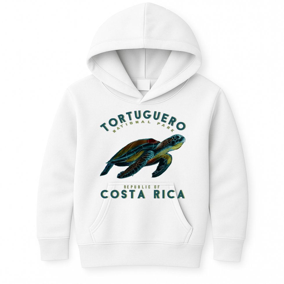 Costa Rica Sea Turtle Kids Hoodie