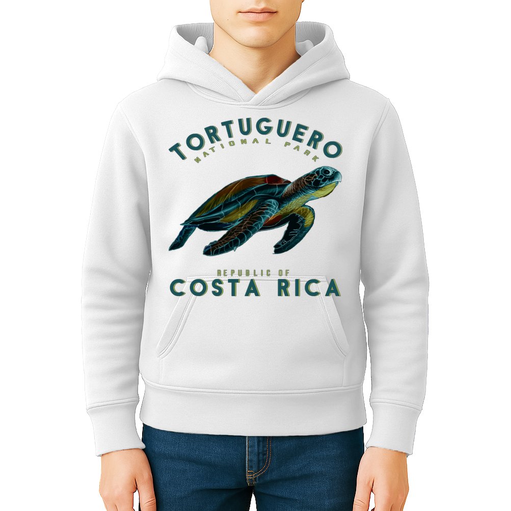 Costa Rica Sea Turtle Kids Hoodie