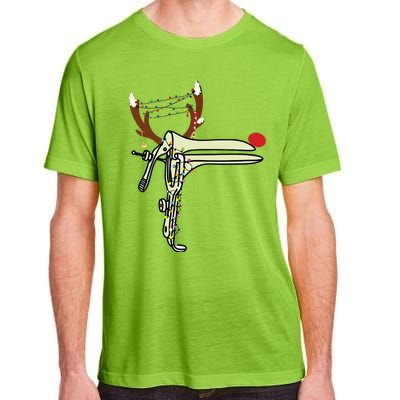 Christmas Reindeer Speculum Nurse Obgyn Obstetrics Doula Adult ChromaSoft Performance T-Shirt