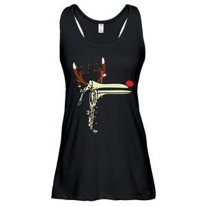 Christmas Reindeer Speculum Nurse Obgyn Obstetrics Doula Ladies Essential Flowy Tank