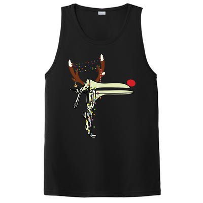 Christmas Reindeer Speculum Nurse Obgyn Obstetrics Doula PosiCharge Competitor Tank