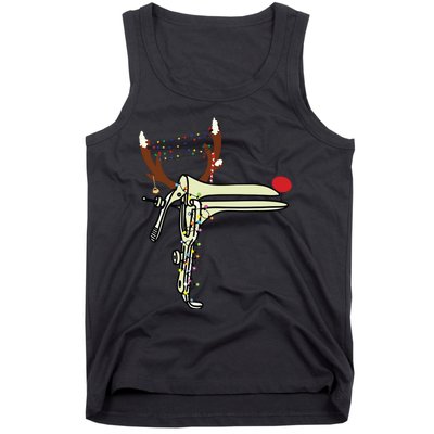 Christmas Reindeer Speculum Nurse Obgyn Obstetrics Doula Tank Top