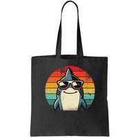 Cool Retro Shark In Sunglasses 70s 80s 90s Funny Shark Bag