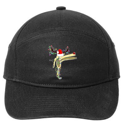 Christmas Reindeer Speculum Nurse Obgyn L And D Nursing Xmas Gift 7-Panel Snapback Hat