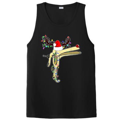 Christmas Reindeer Speculum Nurse Obgyn L And D Nursing Xmas Gift PosiCharge Competitor Tank