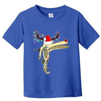 Christmas Reindeer Speculum Nurse Obgyn L And D Nursing Xmas Gift Toddler T-Shirt