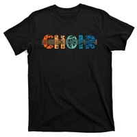 Choir Retro Singer Music Group Teacher Choir Directors T-Shirt