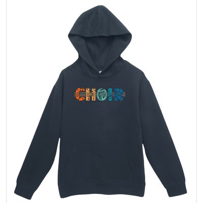 Choir Retro Singer Music Group Teacher Choir Directors Urban Pullover Hoodie