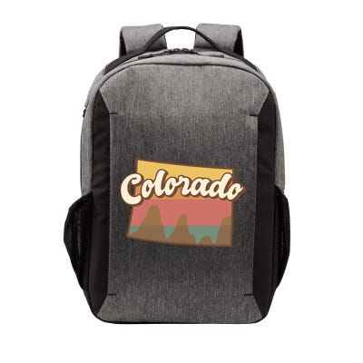 Colorado Retro Sunset Logo Vector Backpack
