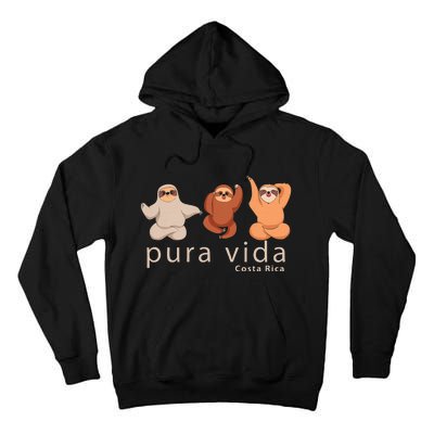 Costa Rica Sloth Tall Hoodie