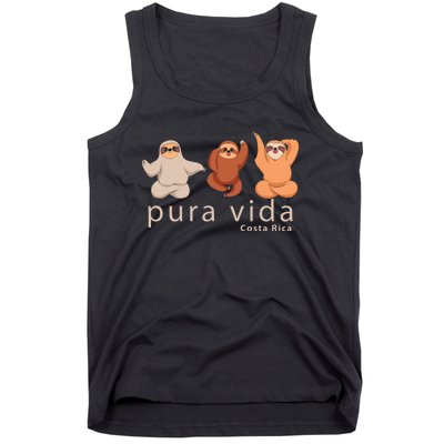 Costa Rica Sloth Tank Top