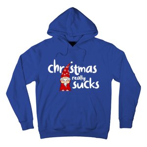 Christmas Really Sucks Gnome For Christmas Muffles Meaningful Gift Hoodie